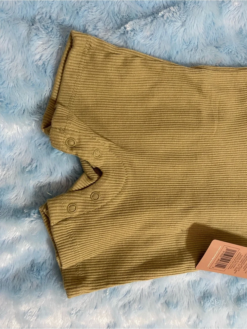NWT 2 chick pea Olive Green and Cream Dinosaur Kids Matching Set size 3-6M